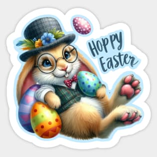 Hoppy Easter Sticker